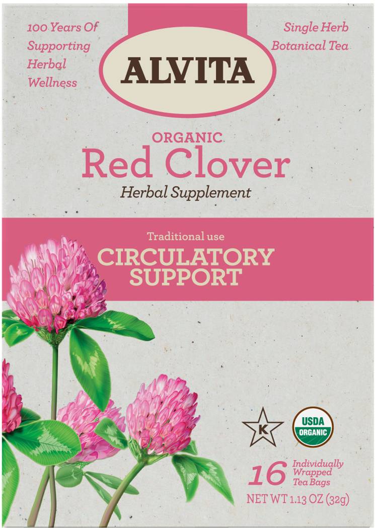 Red Clover Flower Herbal Tea Supplement Dietary Supplements