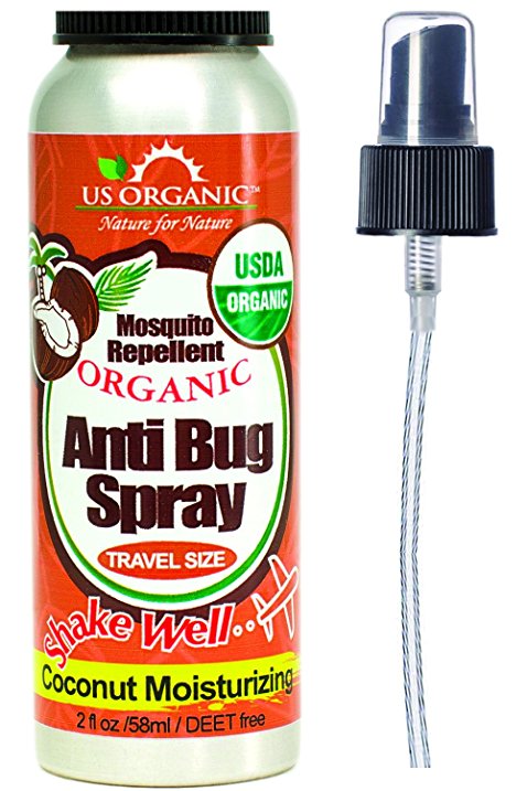 US ORGANIC GROUP: Anti Bug Spray Coconut 2 OZ