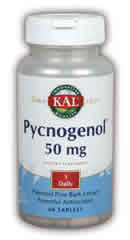 Pycnogenol 60ct 50mg from Kal