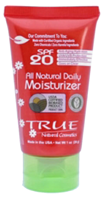 True natural: Daily moisturizer spf20 trial size 1 oz