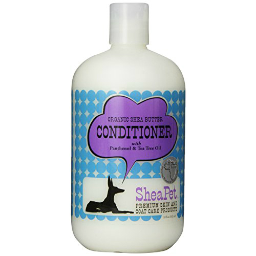 EARTHBATH: SheaPet Organic Shea Butter Conditioner with Panthenol & Tea Tree Natural Scent 18 oz