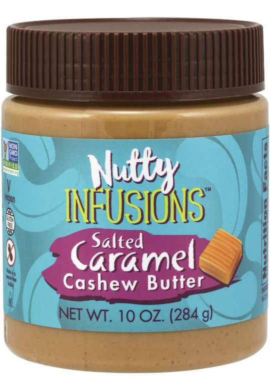 NOW: Nutty Infusions™ Cashew Butter, Salted Caramel 10oz