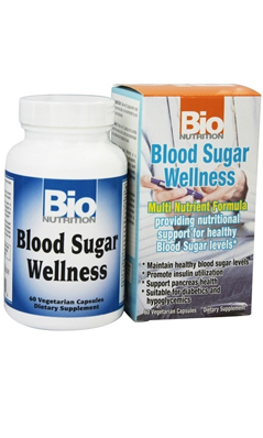BIO NUTRITION: Blood Sugar Wellness 60 capvegi