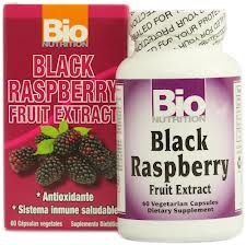 BIO NUTRITION: Black Raspberry Fruit Extract 60 capvegi