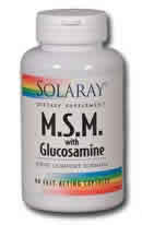 MSM and Glucosamine 180ct from Solaray