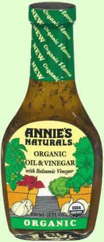 DRESSING,OG OIL & VINEGAR Case of 6 / 8 OZ from Annies Naturals