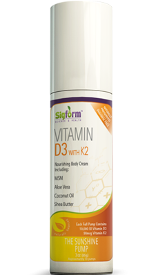 Sigform: Vitamin D3 w/ K2 Cream 3 oz