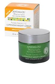 ANDALOU NATURALS: Purple Carrot plus C Luminous Night Cream 1.7 oz