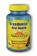 Crandentin Oral Health 60 ct from Natures Life