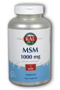 Kal: M.S.M. 160ct 1000mg