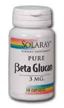 Beta Glucan 30ct 3mg from Solaray