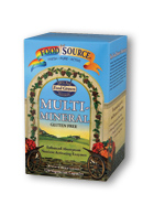 Solaray - Food source multi-mineral 120 Cap