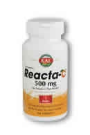 Reacta-C 500mg with Bioflavonoids 90 Tabs from KAL