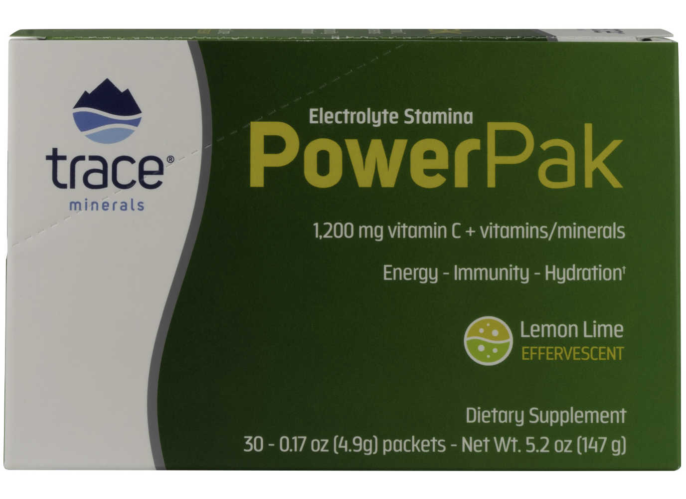 Trace Minerals Research: Electrolyte Stamina Power Pak Lemon Lime 30 packet
