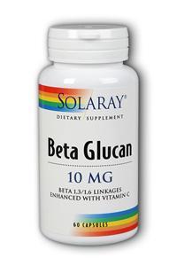Beta Glucan Enriched with Vitamin C 60ct 10mg from Solaray