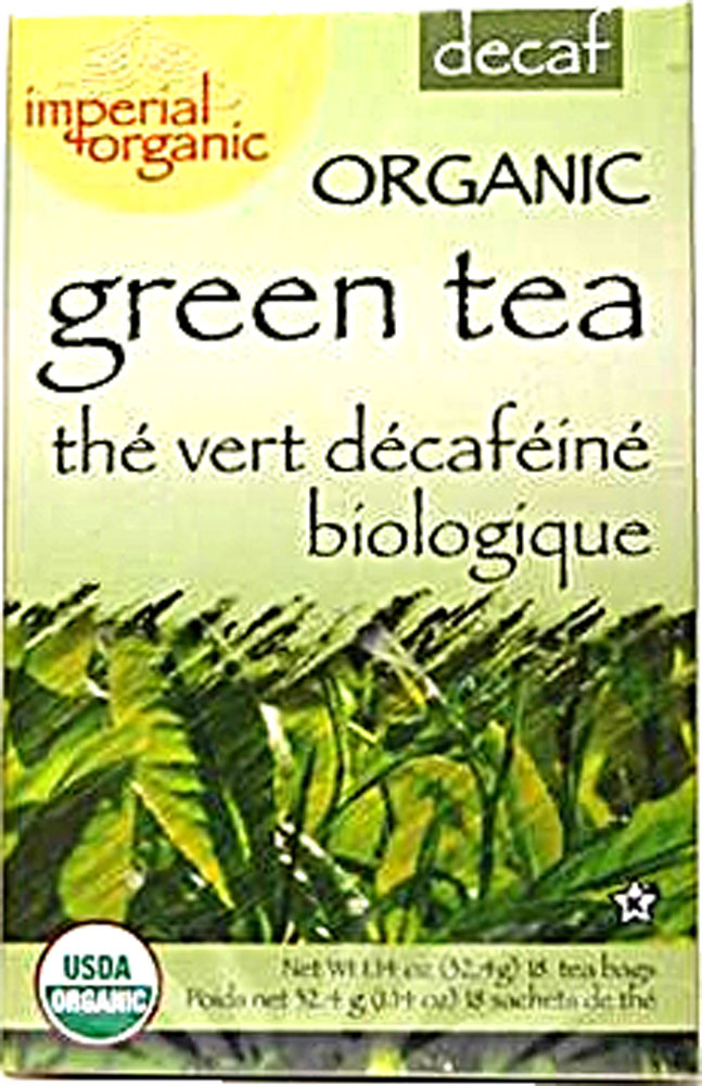 UNCLE LEE'S TEA: Organic Decaffeinate Green Tea 18 bag