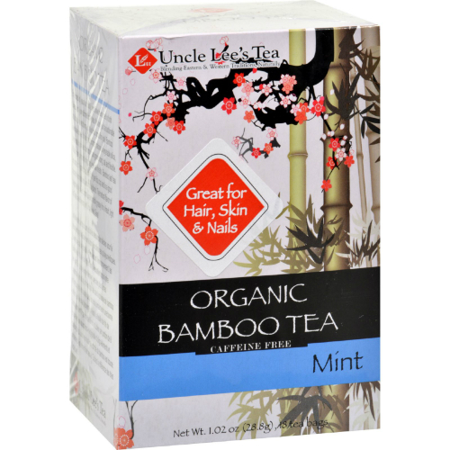 UNCLE LEE'S TEA: Bamboo Tea Organic Mint 18 bag
