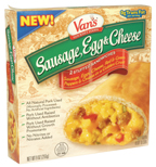 Sandwich,egg,sausage&chs Case of 12 / 9 OZ from Van's International Foods