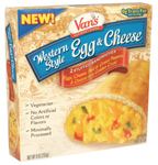SANDWICH,EGG & CHEESE Case of 12 / 9 OZ from Van's International Foods