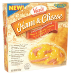 SANDWICH,HAM & CHEESE Case of 12 / 9 OZ from Van's International Foods