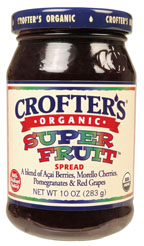 FRT SPRD,OG,SUPER FRUIT Case of 12 / 10 OZ from Crofters