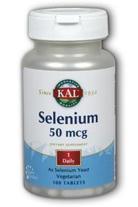 Kal: Selenium-50 100ct 50mcg