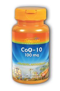 Thompson nutritional: Coq10 100mg 30 ct