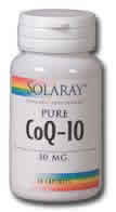 Pure CoQ10-30 30ct 30mg from Solaray