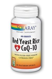 Red Yeast Rice Plus CoQ10 60ct from Solaray