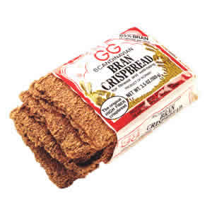 Scandanavian brancrisp Case of 30 / 3.5 OZ from Bran Crispbread