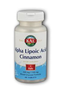 Alpha Lipoic Acid Cinnamon 60 Tab 300 mg from KAL