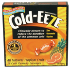 COLD-EEZE LOZ,TROPICL FRT Case of 1 / 18 PC from Cold-Eeze