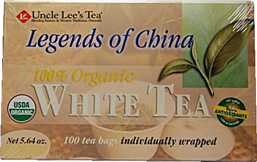 UNCLE LEE'S TEA: Specialty Gift Box Legends Of China Organic White Tea 1 kit