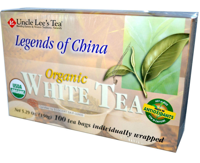 UNCLE LEE'S TEA: Legends Of China Organic White Tea 100 bags