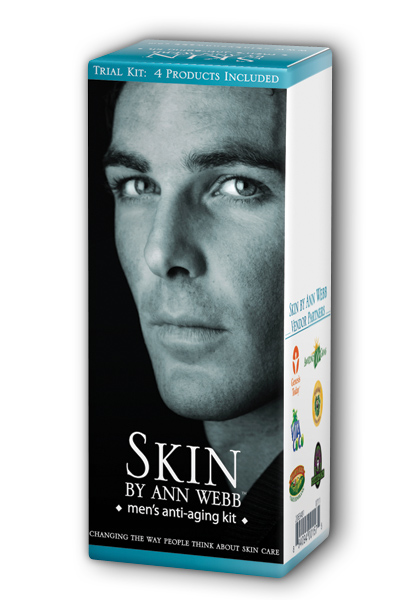 Skin by Ann Webb: Mens Anti-Aging Kit 1kit