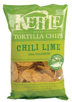 TORT CHIP,OG,CHILI LIME Case of 12 / 8 OZ from Kettle Foods