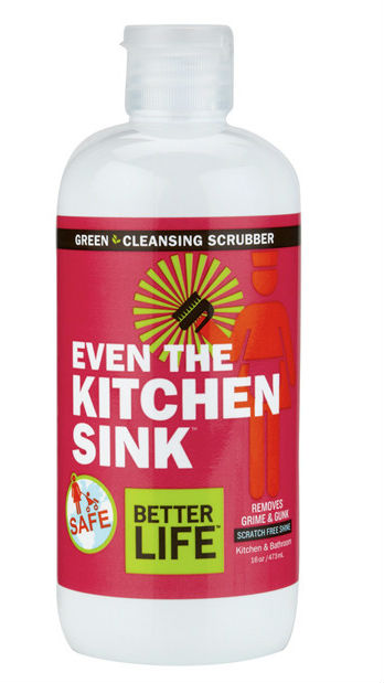 BETTER LIFE: Natural Cleansing Scrubber Even The Kitchen Sink 16 oz