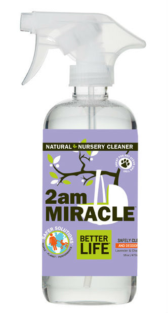 BETTER LIFE: Natural Nursery Cleaner with Deodorizer 2am Miracle 16 oz