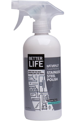BETTER LIFE: Natural Stainless Steel Cleaner And Polish Einshine 16 oz