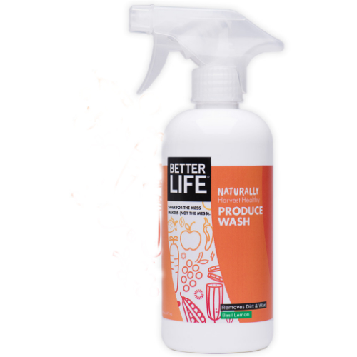 Fruit & Vegetable Produce Wash Spray 16 oz, 4.71ea from BETTER LIFE!