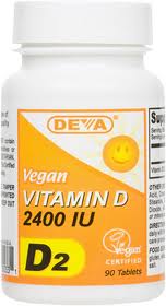 DEVA: Vegan Vitamin D 2400 IU 90 tab