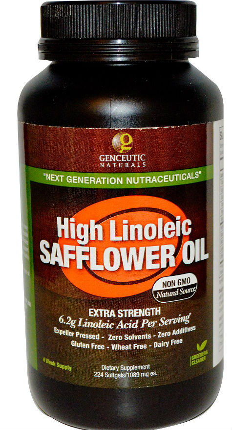 GENCEUTICS: High Linoleic Safflower Oil 224 softgel