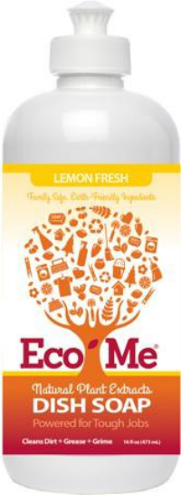 ECO ME: Dish Soap Lemon Fresh 16 oz
