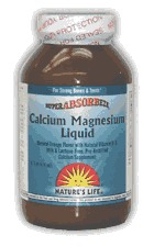 Super Absorbeze Pomegranate Calcium Magnesium 16oz Liquid from Natures Life