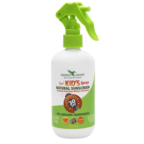 GODDESS GARDEN: Kid's Continuous Spray Natural Sunscreen 6 oz