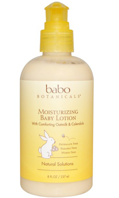 BABO BOTANICALS: Moisturizing Baby Lotion Oatmilk Calendula 8 oz