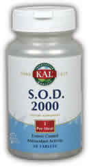 S.O.D. Enteric Coated 50ct 250mg from Kal