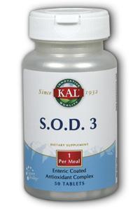 Kal: SOD 3 50ct 250mg