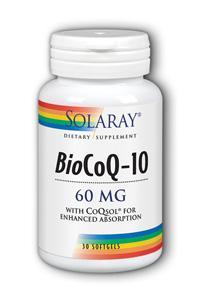 BioCoQ-10 60 mg 30ct 60mg from Solaray
