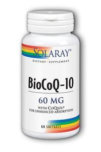 BioCoQ-10 60ct 60mg from Solaray